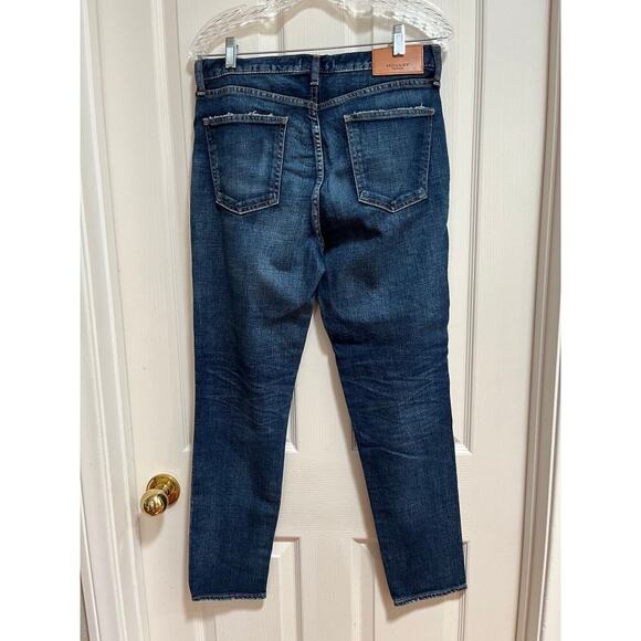 Moussy Vintage Dark Wash Straight Leg Denim Jeans 29 Made in Japan - Picture 3 of 11